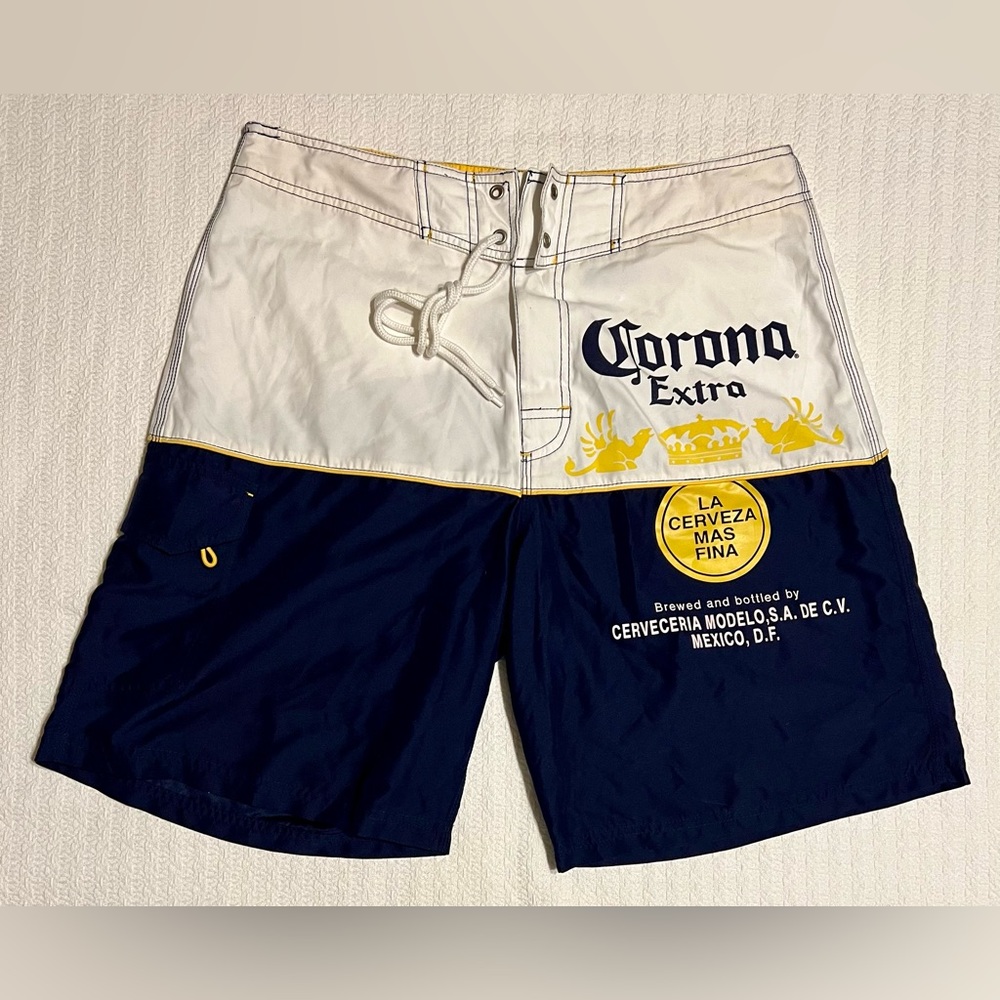 Corona Extra Mens Swim Shorts / Trunks Size 34